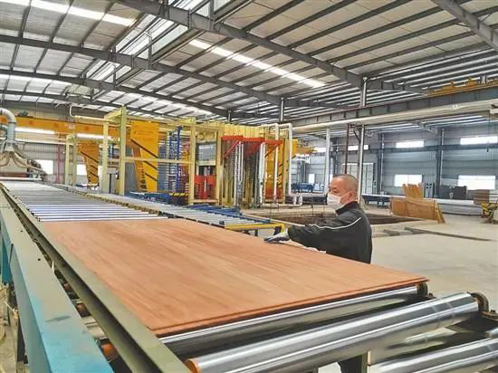 《宿迁日报》头版点赞我县木材加工和家具制造产业高质量发展_企业